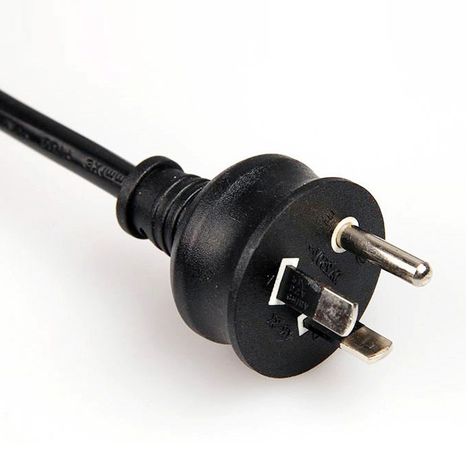 Plug. Australia Power Cord. China Plug. Кабель питания сетевой вилкой с 3 круглыми контактами для Таиланда. Power Cord, three-Pole.